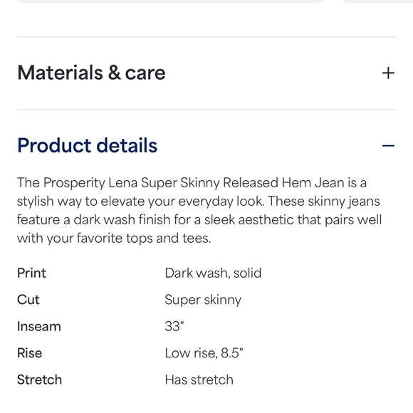 Dark Indigo Women's Skinny Jeans - Picture 7 of 7